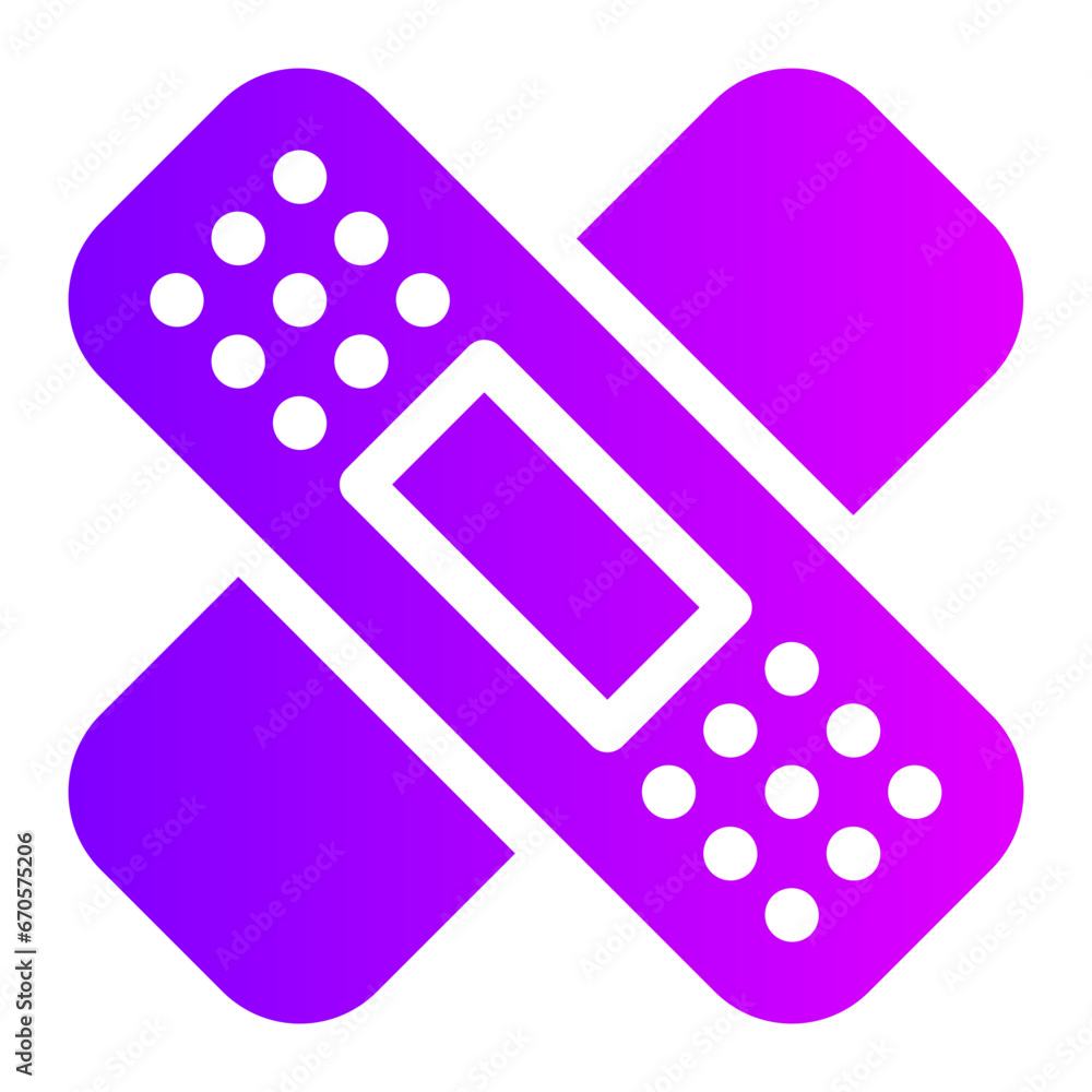 plaster gradient icon plaster gradient icon
