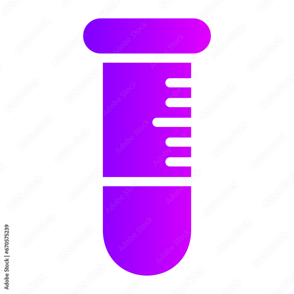 test tube gradient icon