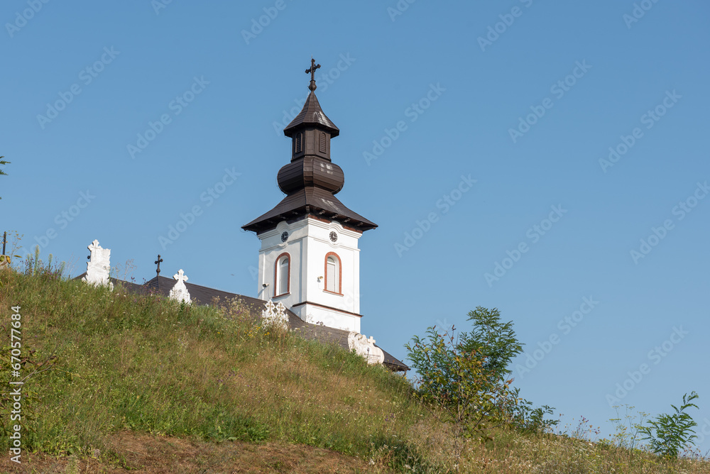 The Orthodox Church in Chetiu, Bistrita Romania 2023
​
