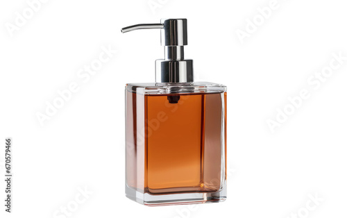 Stylish Bathroom Soap Dispenser Transparent PNG