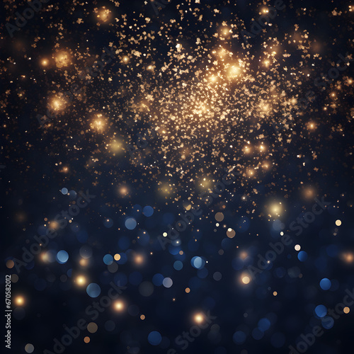  background with stars and snowflakes
