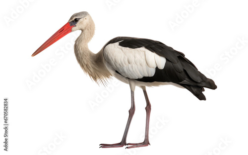 The Elegant Stork Bird Transparent PNG