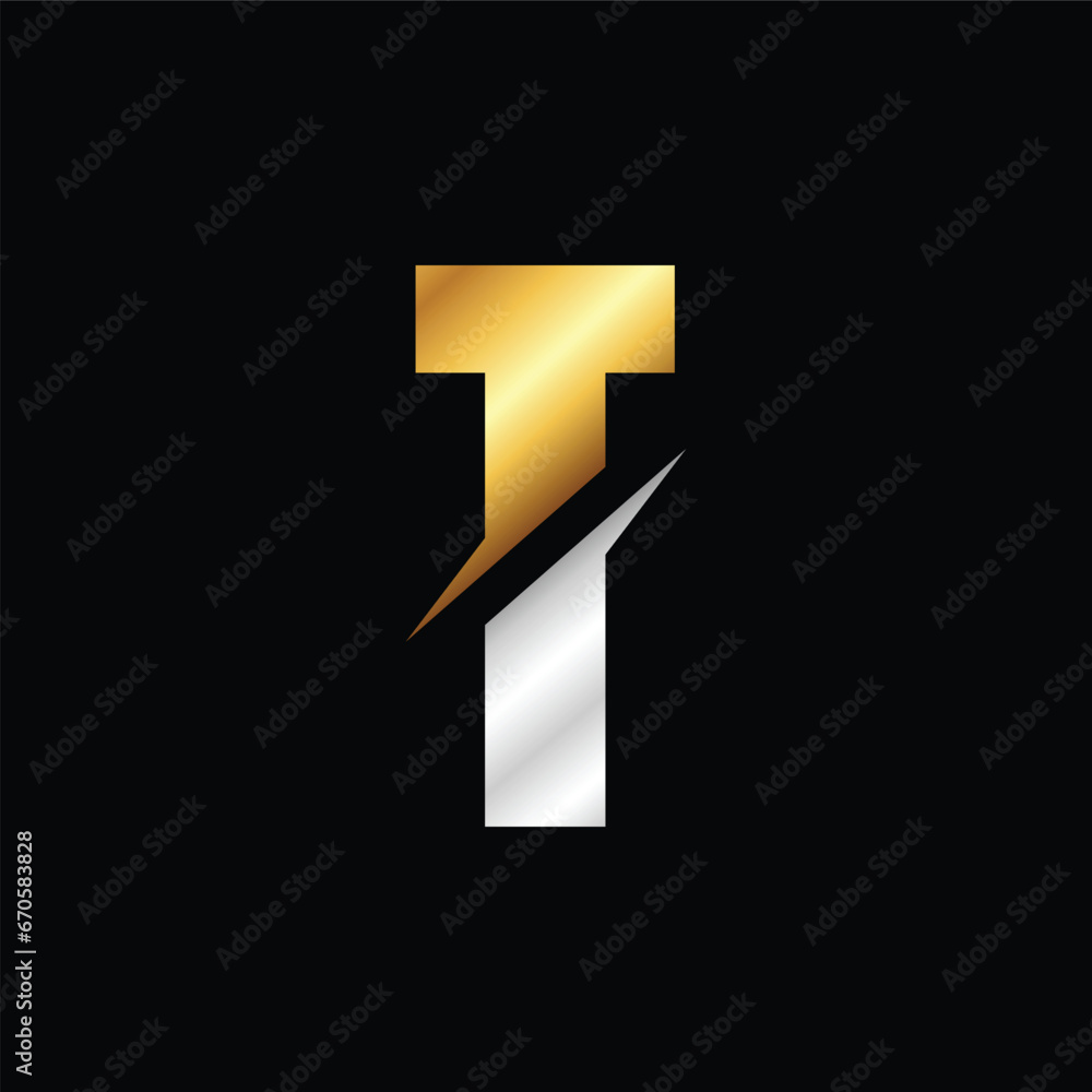 Letter T Luxury Logo Design Template Inspiration, Vector Illustration.