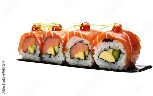 Sushi Rolls and Nigiri Delights Transparent PNG