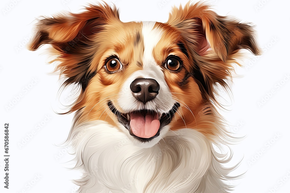 border collie puppy on white background border collie puppy on white background