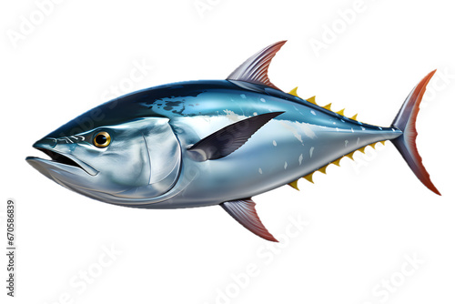 Fresh raw tuna fish isolated on transparent background  png