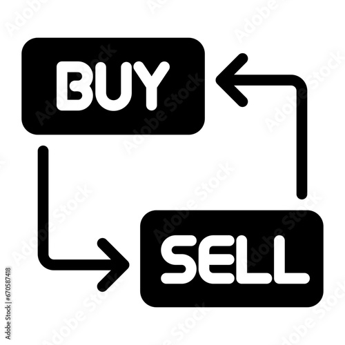 buy glyph icon