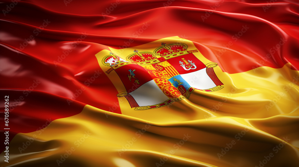  the flag, making it a clear and faithful representation of Spain's national emblem.