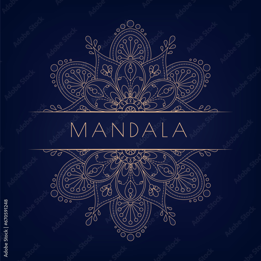 Luxury gold mandala floral ornament Luxury gold mandala floral ornament