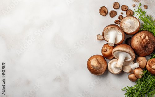 Fresh Portobello and Shiitake Mushrooms: Essential Ingredients for World Vegan Day