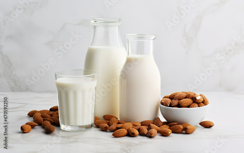 Dairy-Free Cooking  Almond Milk  Soy Milk  Oat Milk for Vegan Delights on World Vegan Day.