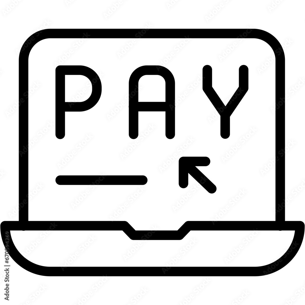 Pay Per Click vector design icon . svg Pay Per Click vector design icon . svg