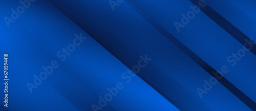 Dark blue abstract background with oblique lines and grain. Modern pattern of bars with diagonal shadows of blue color. Futuristic technology concept for posters, brochures, companies, websites.