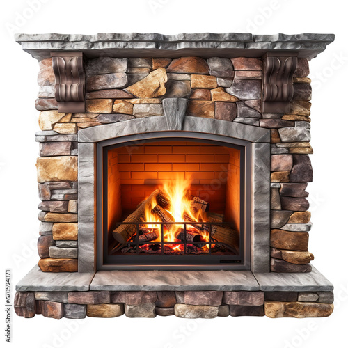 fireplace isolated on transparent background Remove png  Clipping Path