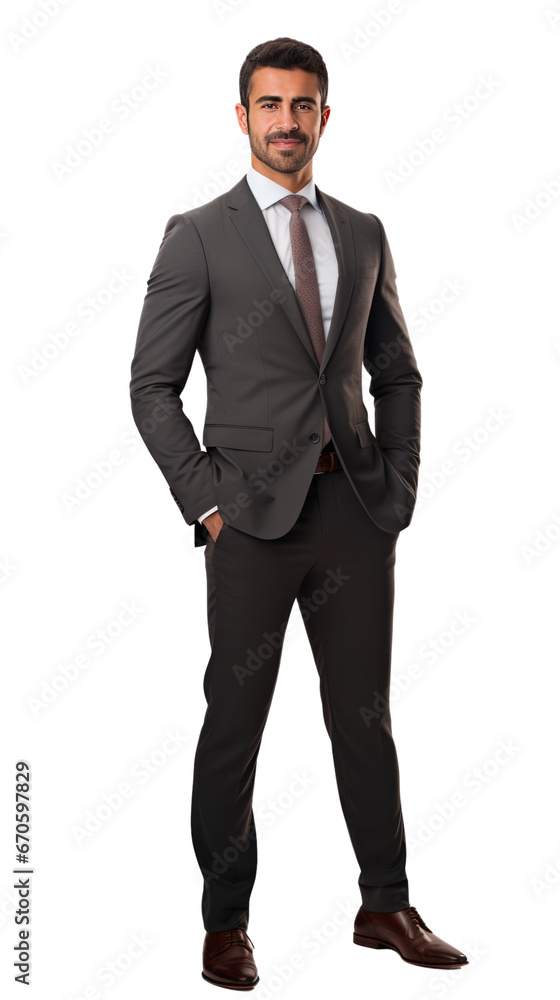 Young Handsome Latin businessman in formal wear portrait of confident businessman.isolated white background, remove background Young Handsome Latin businessman in formal wear portrait of confident businessman.isolated white background, remove background
