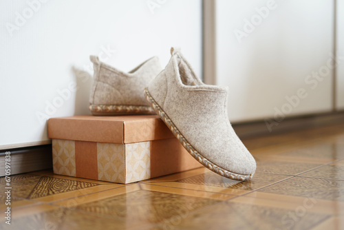 Comfortable ankle boot style slippers