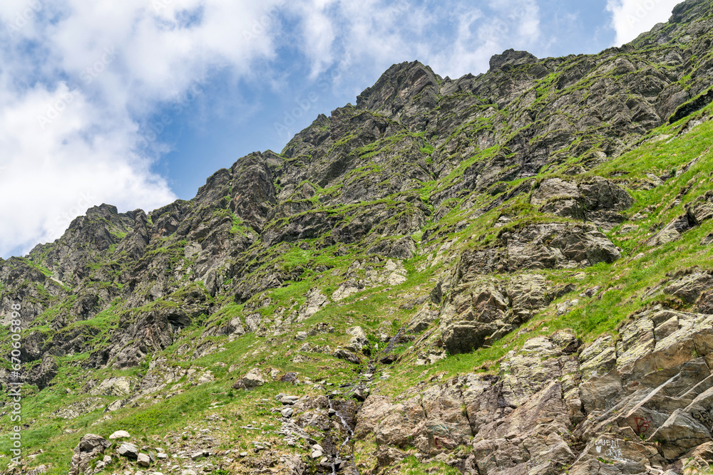 Beautiful mountain nature scenery Beautiful mountain nature scenery