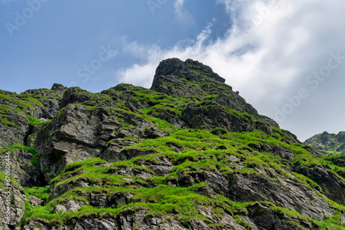 Beautiful mountain nature scenery