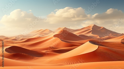 desert sand dunes photo