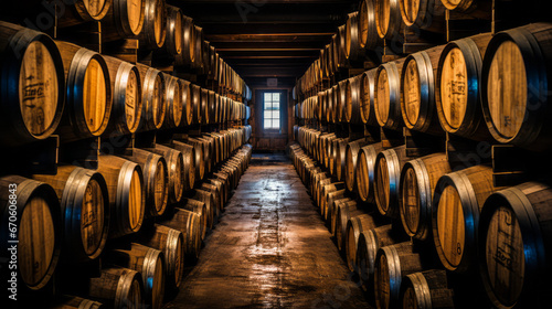 From Barrel to Bottle: Whiskey, Bourbon, and Scotch in Aging Facility