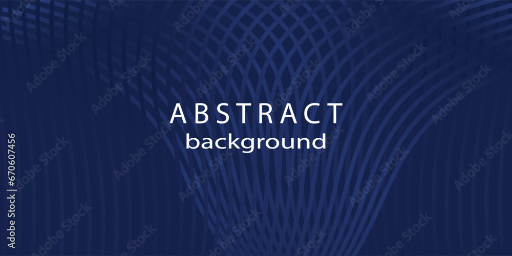 Obraz premium Dark blue premium background design with diagonal dark blue line pattern. Premium background design with diagonal dark blue stripes pattern. Vector horizontal template for digital luxury business eps7