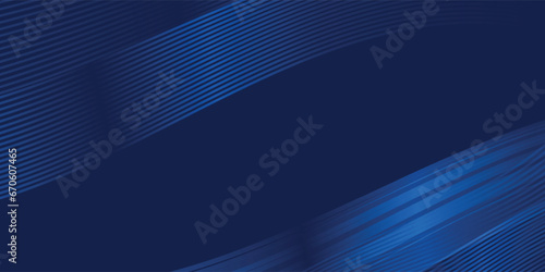 Dark blue premium background design with diagonal dark blue line pattern. Premium background design with diagonal dark blue stripes pattern. Vector horizontal template for digital luxury business eps6