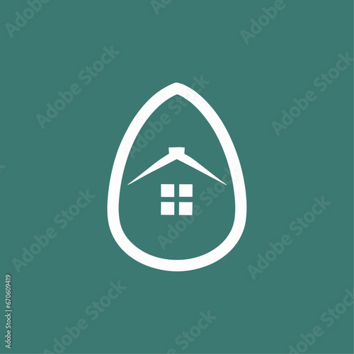 Vacation Rental Houses Logo: An illustrated logo for vacation rental properties.