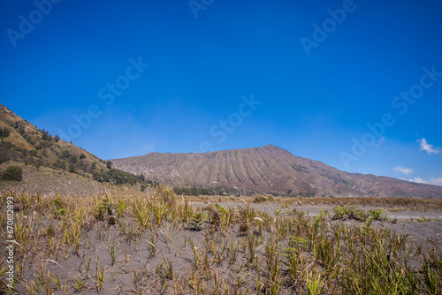 The beauty of Mount Widodaren, is an alternative tourist attraction in the Mount Bromo area, Bromo Tengger Semeru national park in East Java, Indonesia.