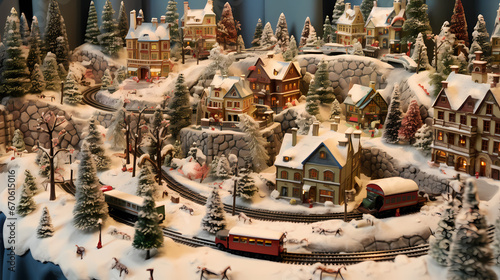 Creating Holiday Magic with Miniature Christmas Villages