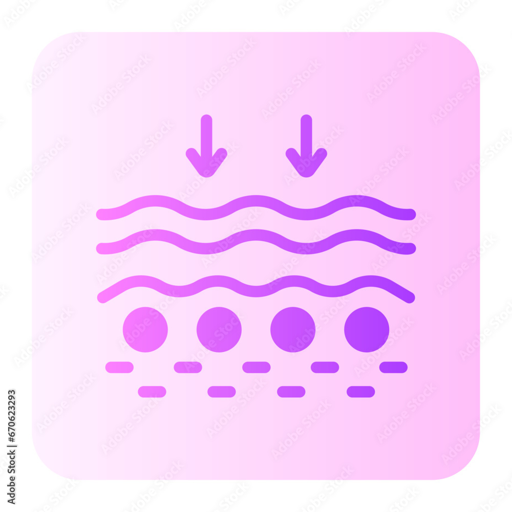 wrinkle gradient icon wrinkle gradient icon