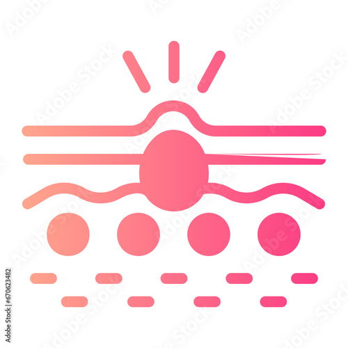 acne gradient icon