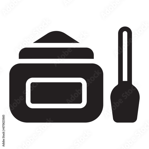 body scrub glyph icon