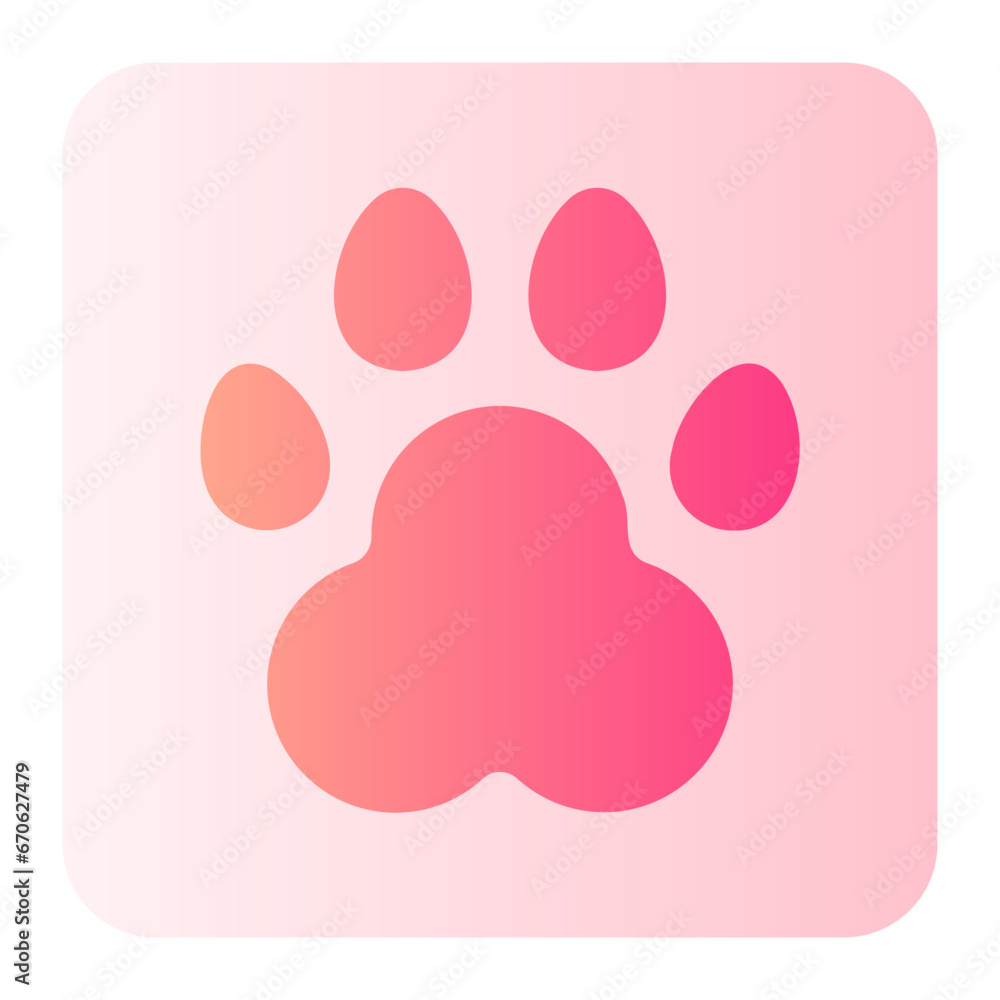 animal gradient icon animal gradient icon