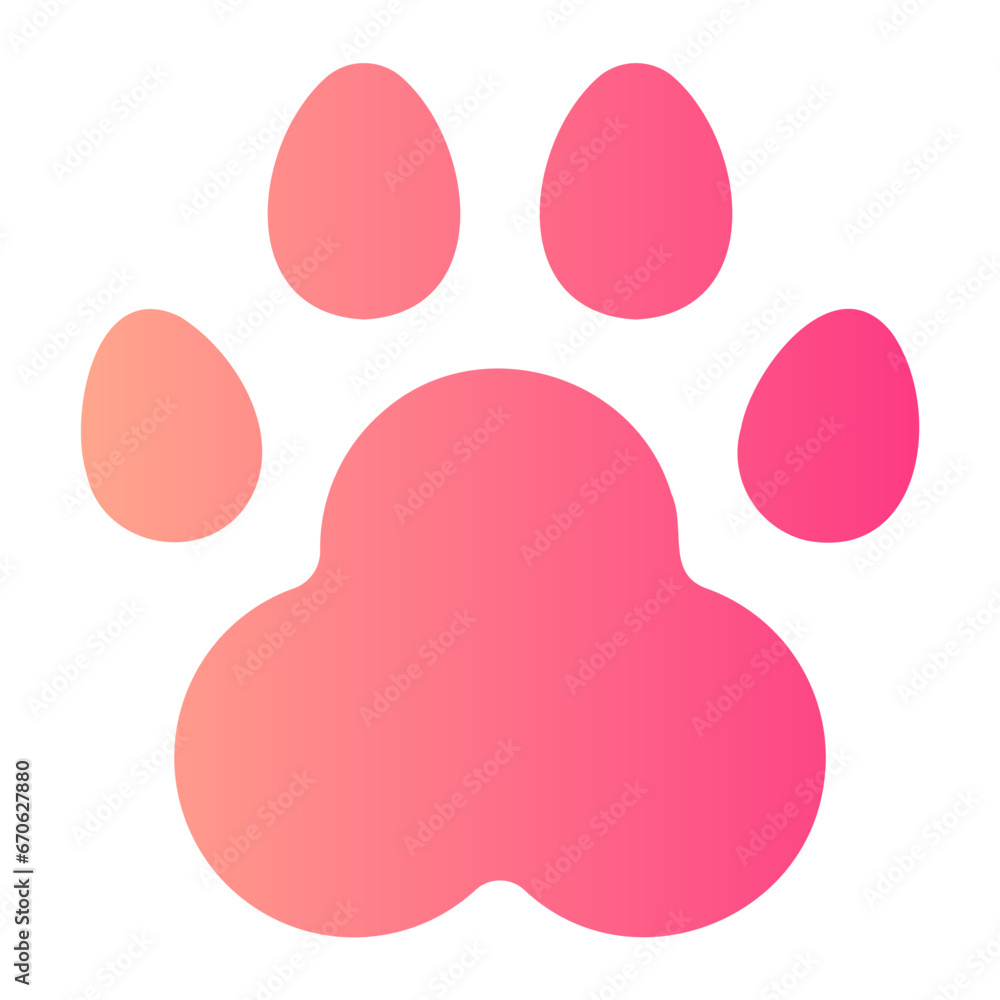 animal gradient icon animal gradient icon