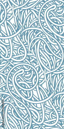 nautical line meadow doodle Scandinavian contemporary seamless pattern design fabric printing monochrome stylish modern textured