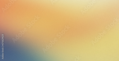 orange yellow blue sunset , texture color gradient rough abstract background , shine bright light and glow template empty space grainy noise grungy