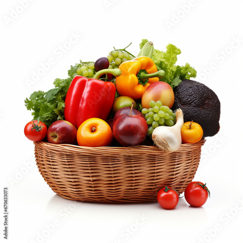 colorful vegetables in a basket