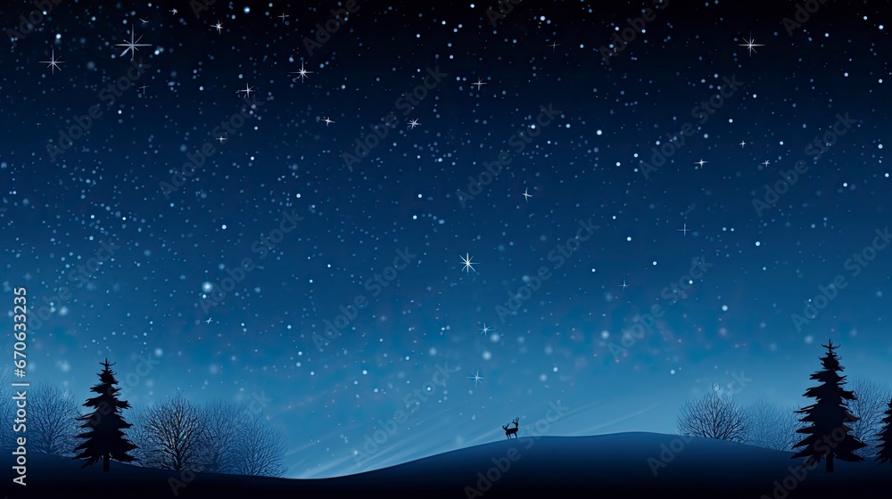 christmas background for of Starlit Night a dark sky Christmas celebration christmas background for of Starlit Night a dark sky Christmas celebration