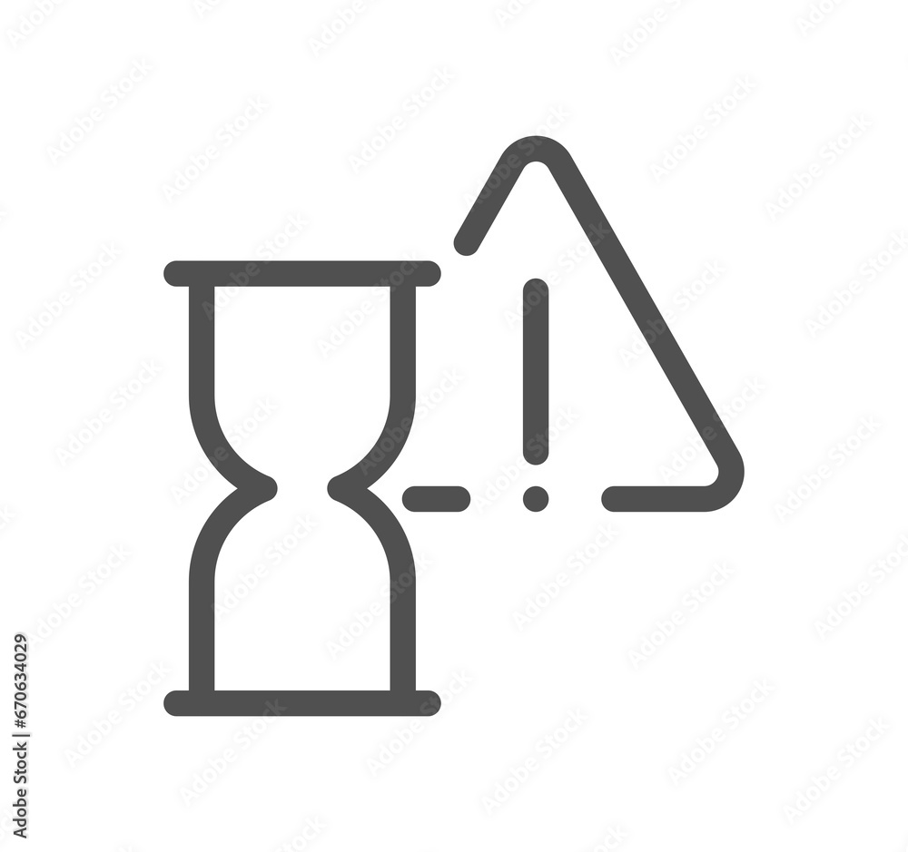 Time related icon outline and linear symbol.
Time related icon outline and linear symbol.