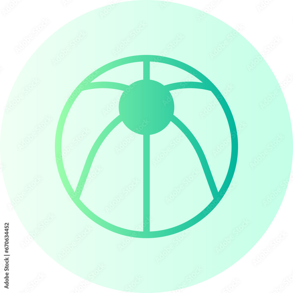 ball gradient icon ball gradient icon