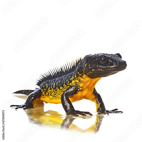 Great crested newt Triturus cristatus