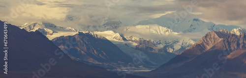 Fotografie Mountains in Alaska