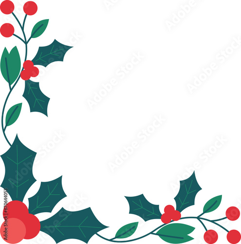 Christmas Frame Corner