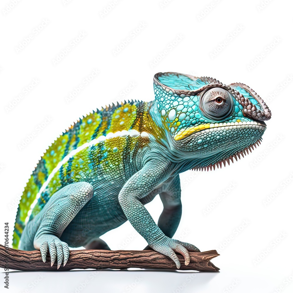 Obraz premium Jacksons Chameleon