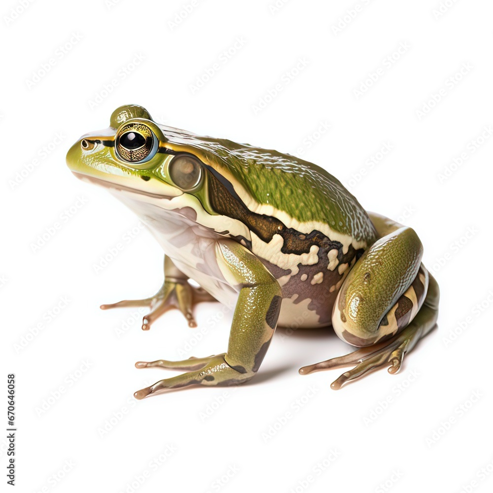 Obraz premium Marsh frog Pelophylax ridibundus