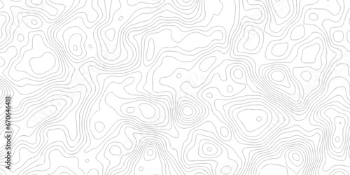 Abstract pattern with lines. Abstract sea map geographic contour map and topographic contours map background. Abstract white pattern topography vector background. Topographic line map background.