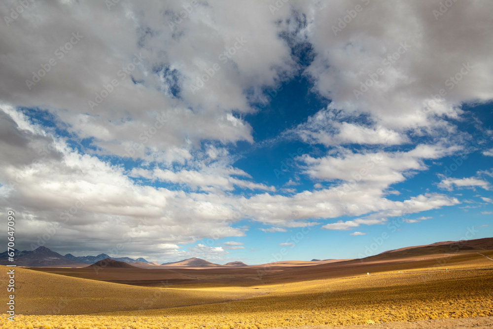 Vista del desierto más arido del mundo