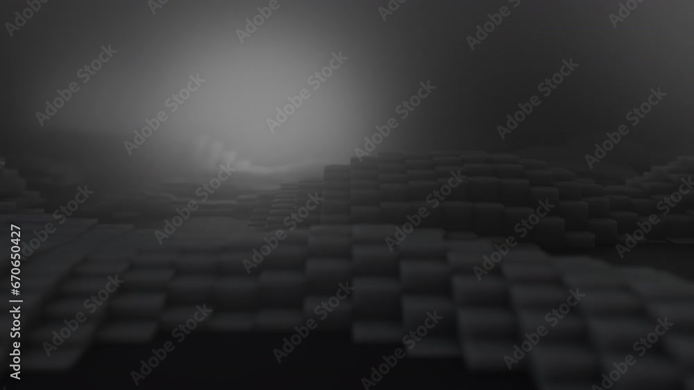 3d shapes moving seamless video. Background of dark red smooth seamless animated squares 3d shapes moving seamless video. Background of dark red smooth seamless animated squares