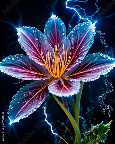 Expressive digital artwork, ideal for decoration which  creates a serene atmosphere, charms and inspires.