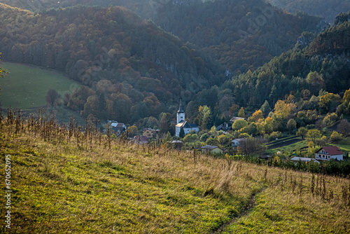 Sulov – Hradna village, Slovakia, travel destination photo